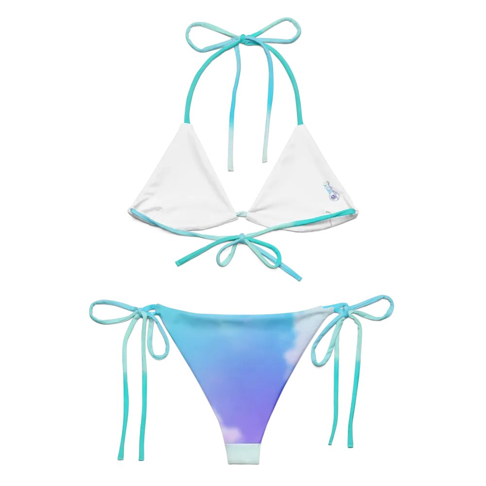 Blur cloud rainbow Design String Bikini - V2 product image (5)