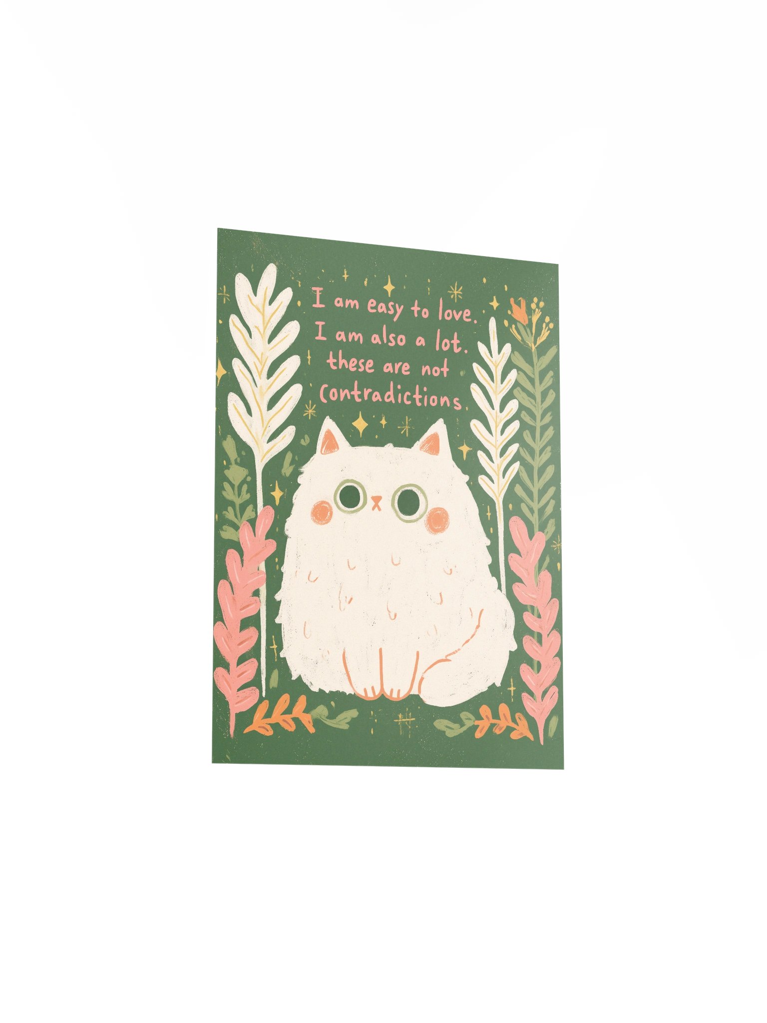Easy to Love, a Lot Cat Poster product image (15)