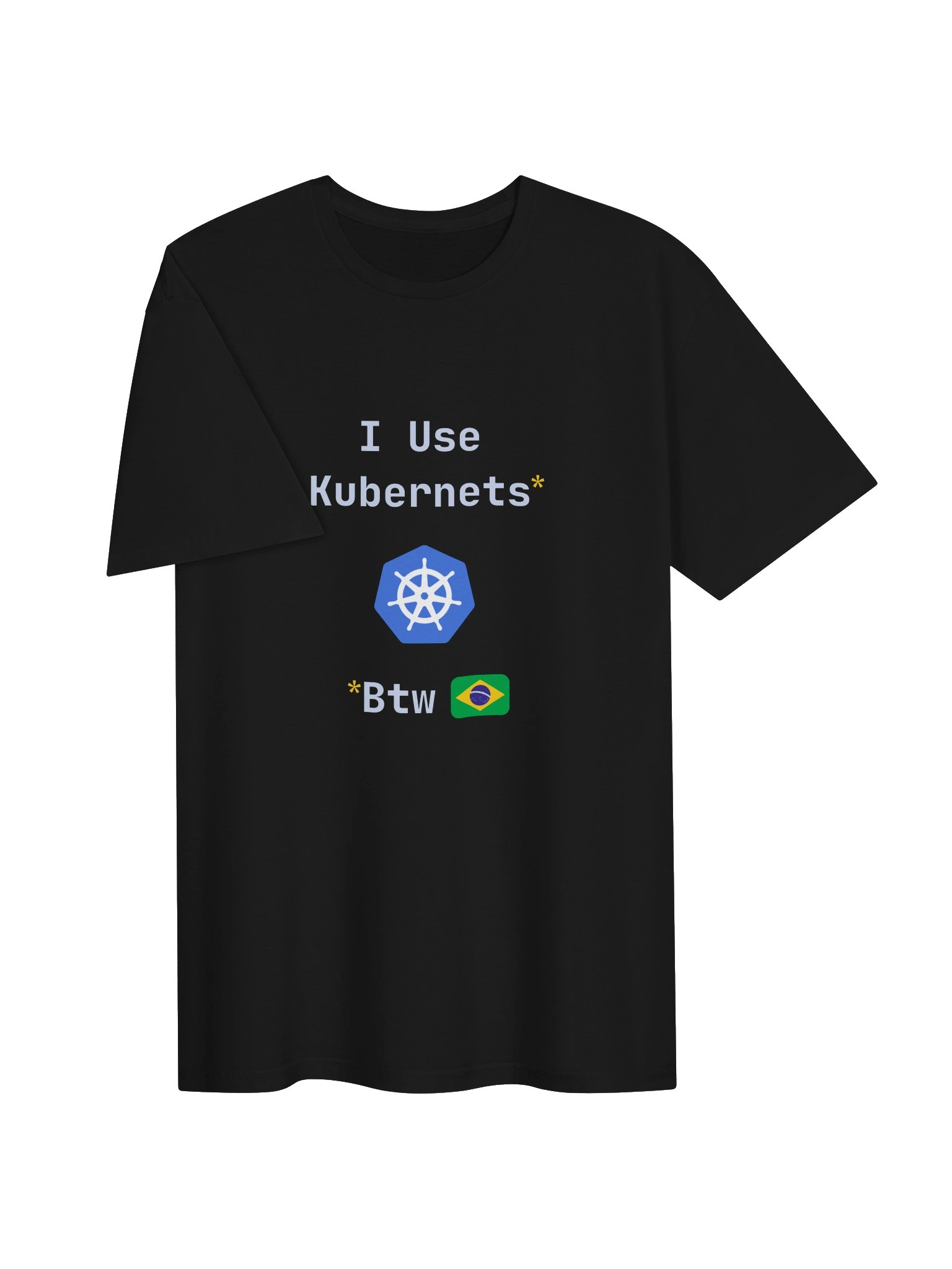 I Use Kubernets Btw Brazil T-Shirt product image (3)