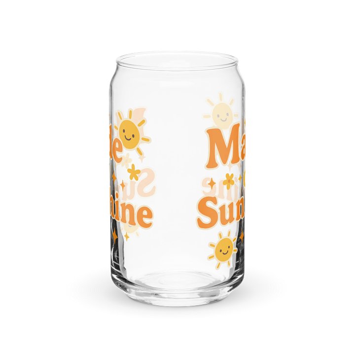Sunny Sips Can-Shaped Glass product image (2)