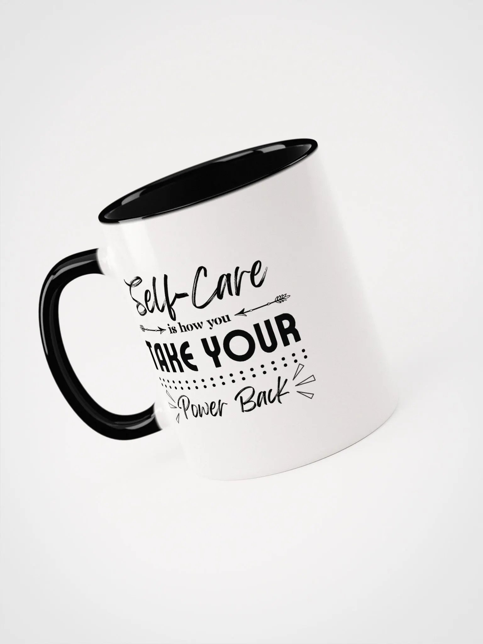 Self Care, Takes Your Power Back Ceramic Mug product image (5)