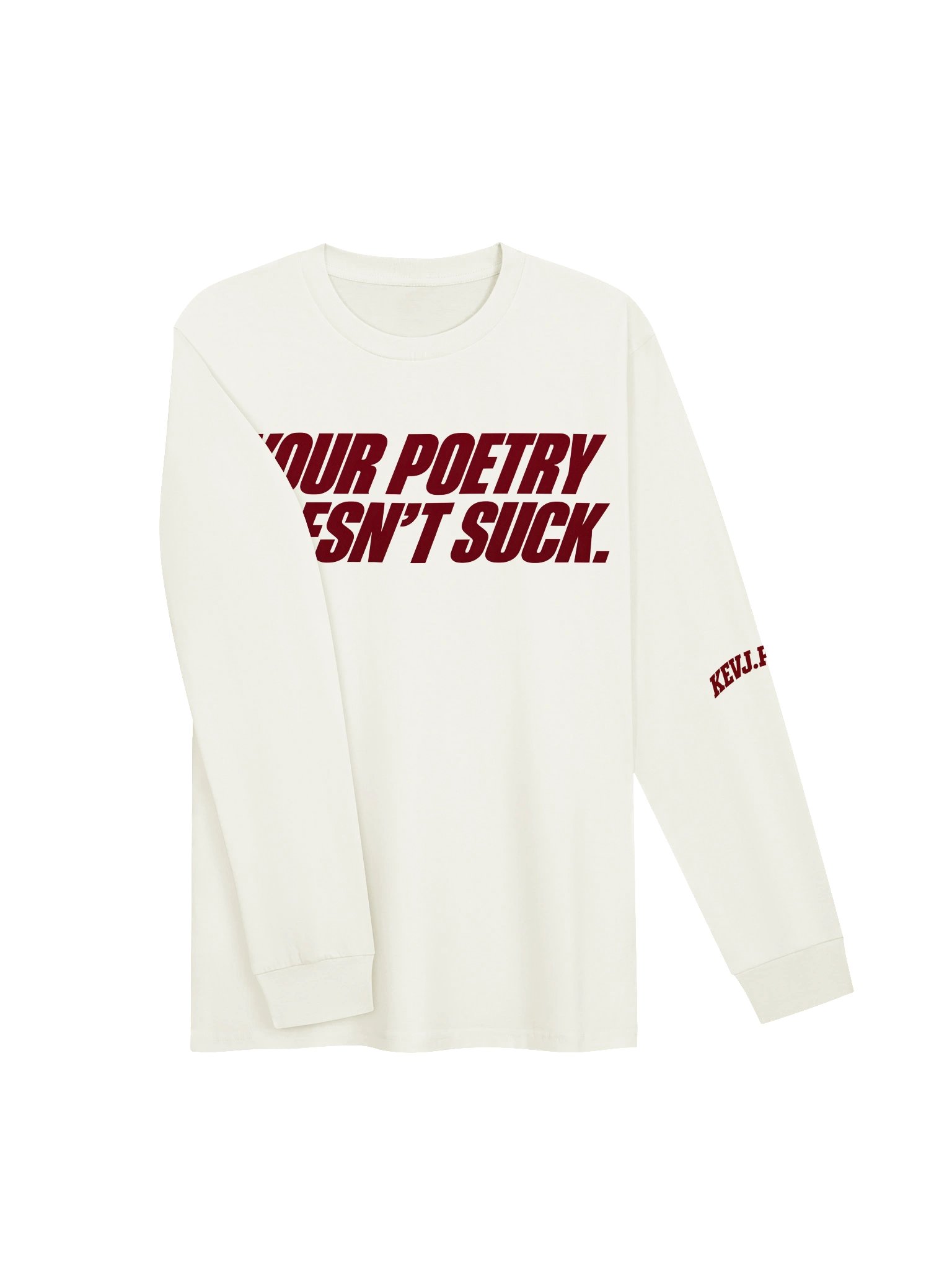 Your Poetry Doesn’t Suck Long Sleeve Tee product image (3)