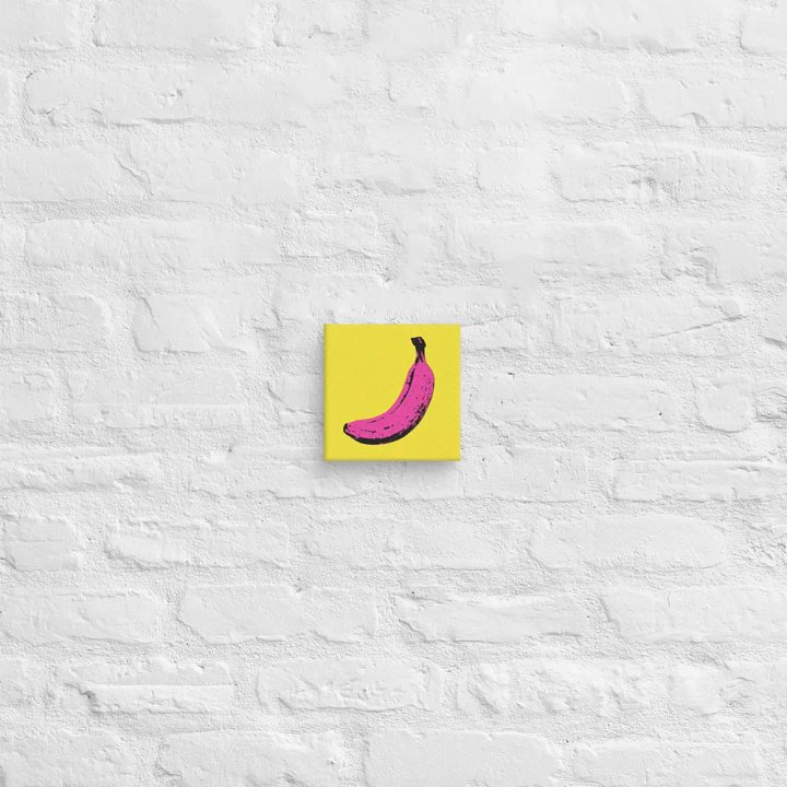 Pink Banana Pop Art Canvas product image (27)