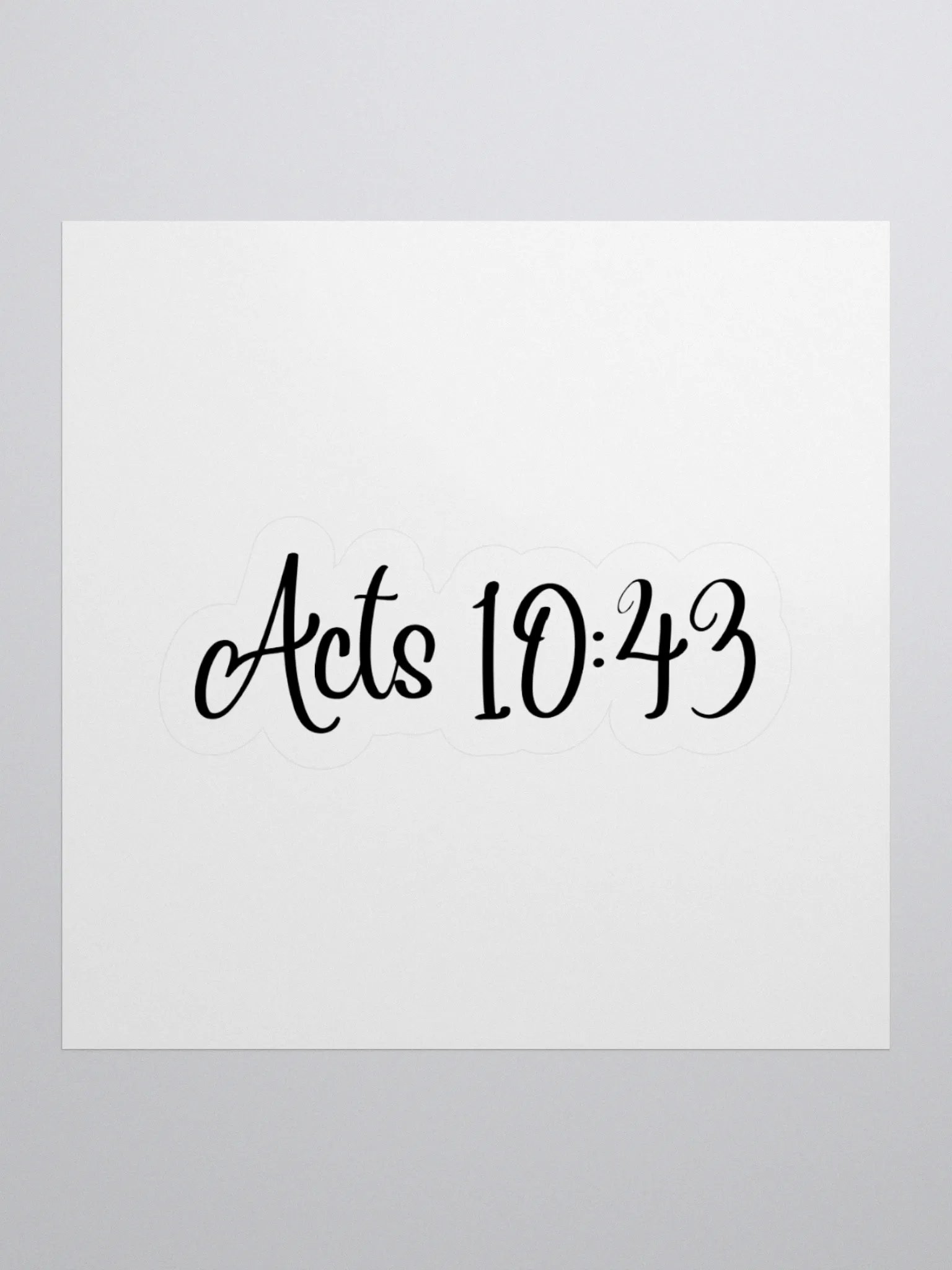 Acts 10:43 product image (2)