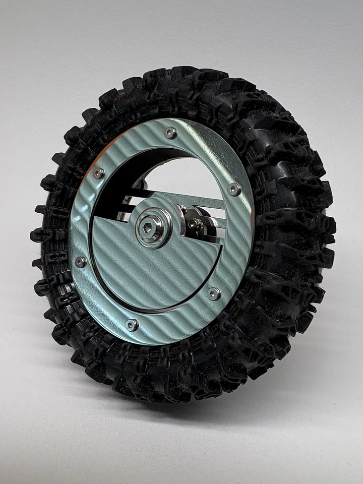 1.8" v1 Floater Wheels - "Stunner" wheel face with "Horizon" floater product image (1)