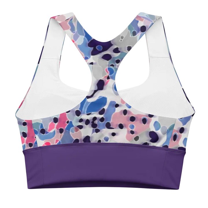 Sharp vision Recycled Longline Sports Bra product image (2)