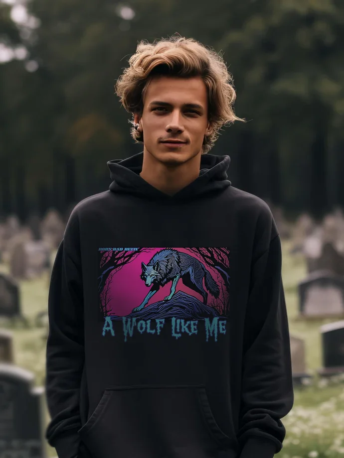 A Wolf Like Me Man's Hoodie product image (1)