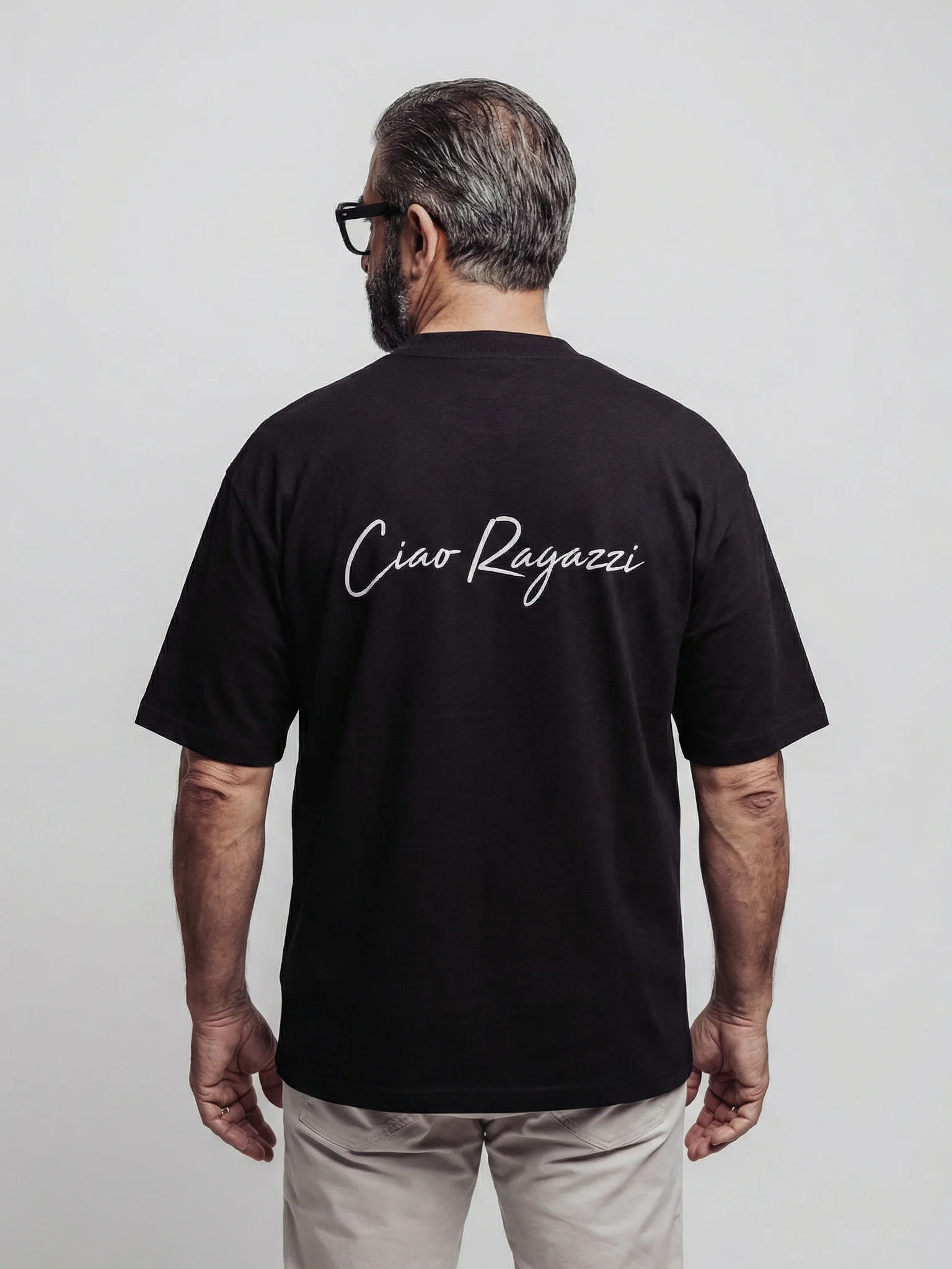 „Ciao Ragazzi“ Oversized Organic Heavy Tee product image (2)