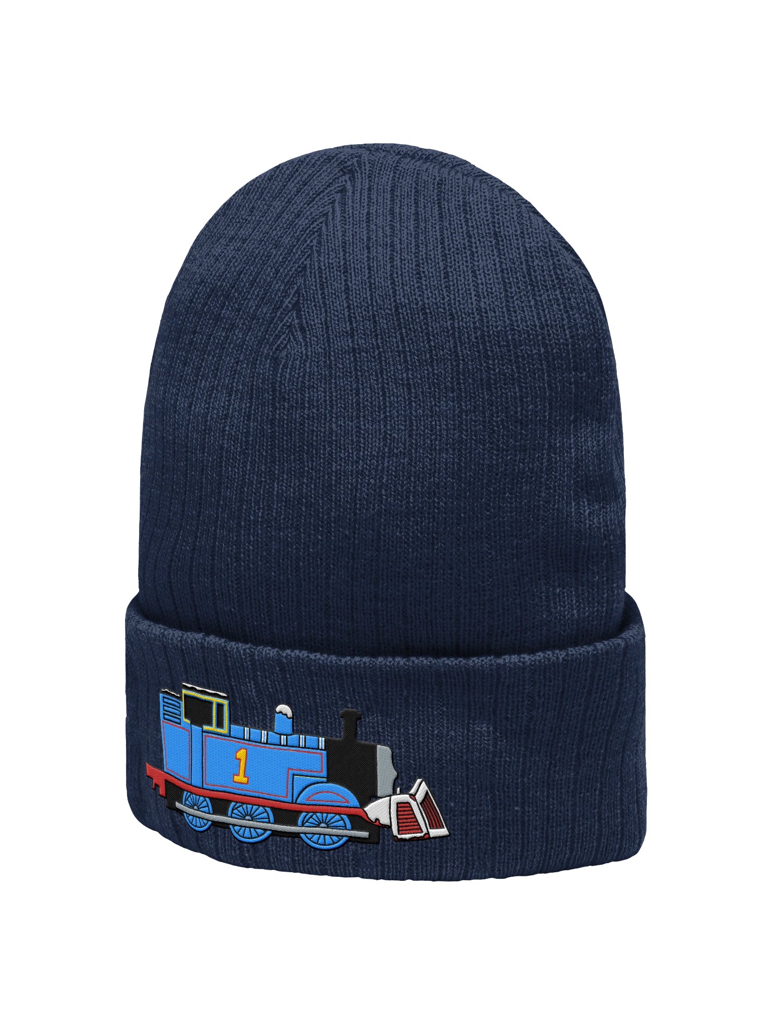 Snow Plow Thomas Embroidered Beanie product image (6)