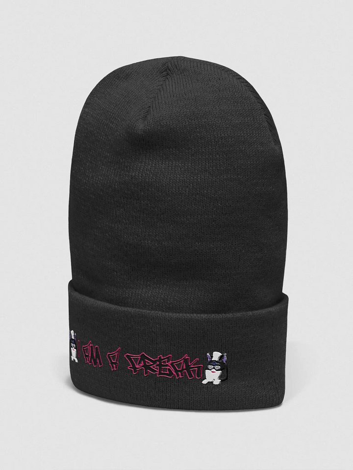I Am A Freak Beanie product image (2)
