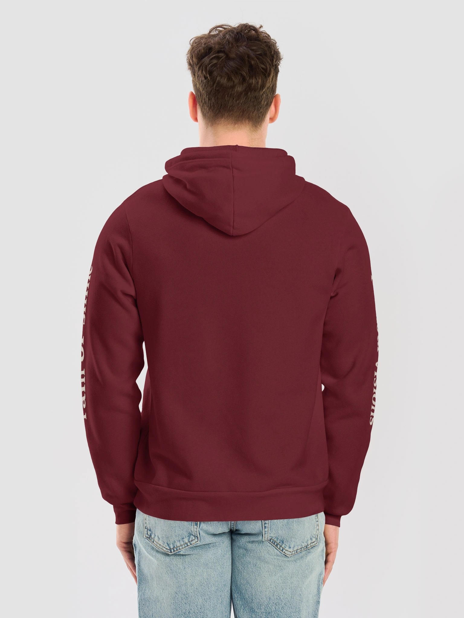 PKV Splat Maroon/Ivory Hoodie product image (6)