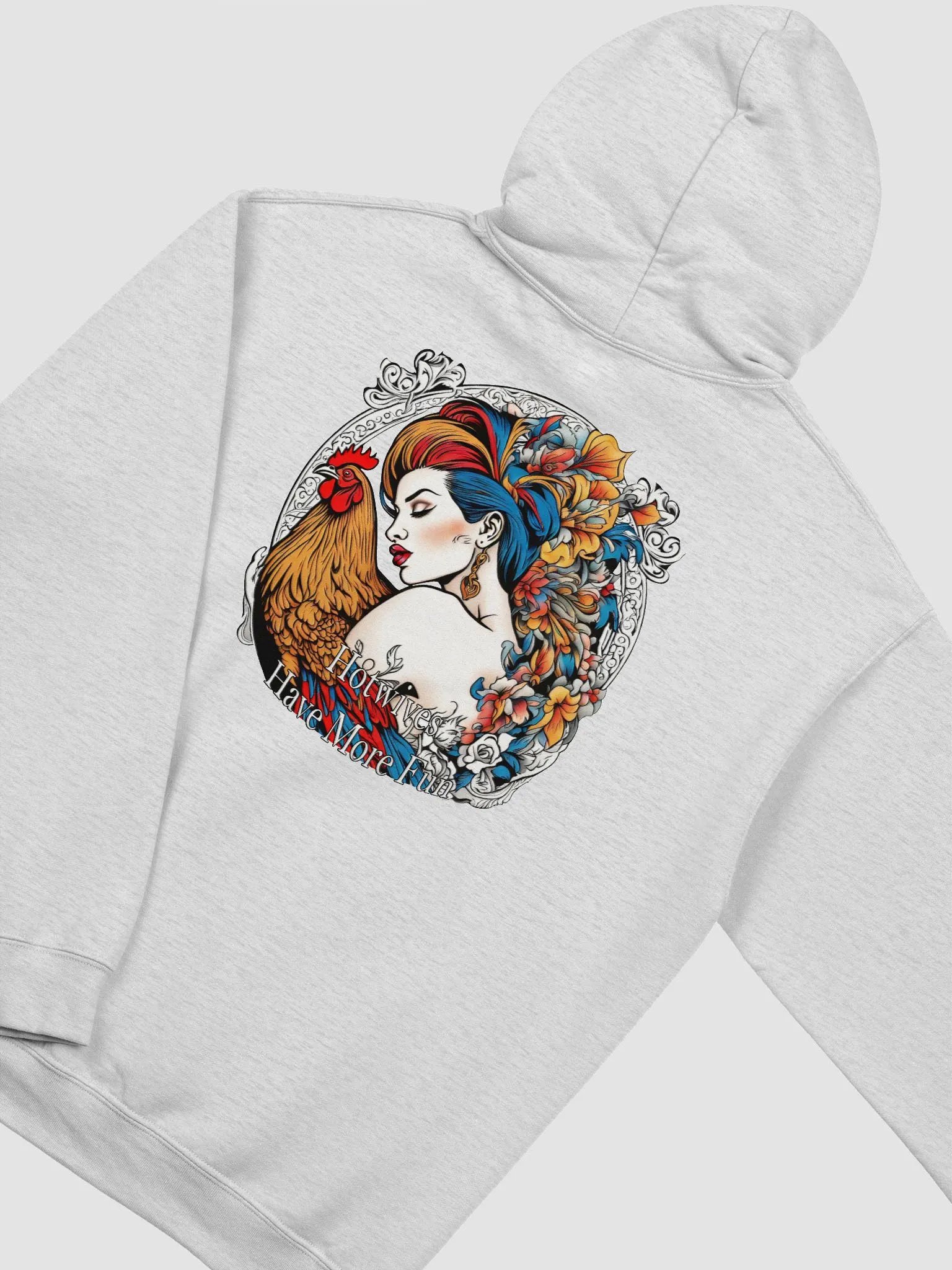 Hotwives Have More Fun back and front print hoodie product image (20)