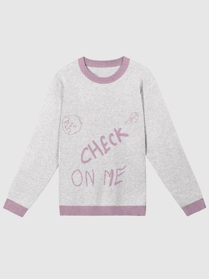 check on me Knit sweater 2 product image (1)