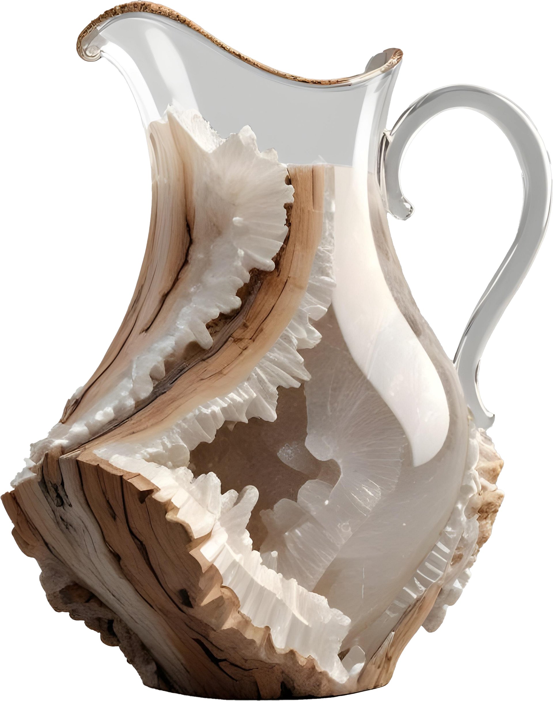 Terra Elegance – Boho Chic Pitcher PNG product image (1)