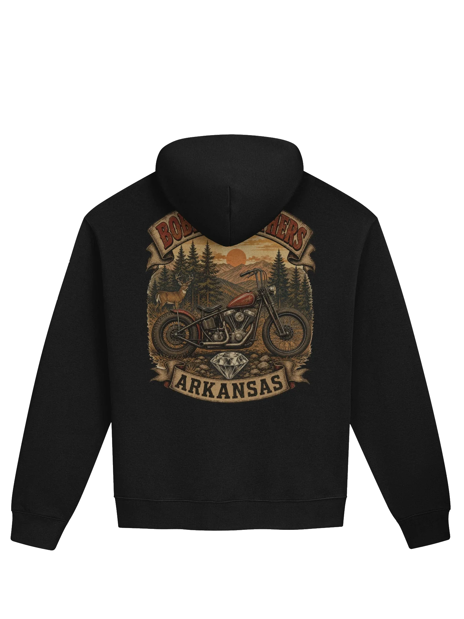 Bobber Brothers - Arkansas Hoodie