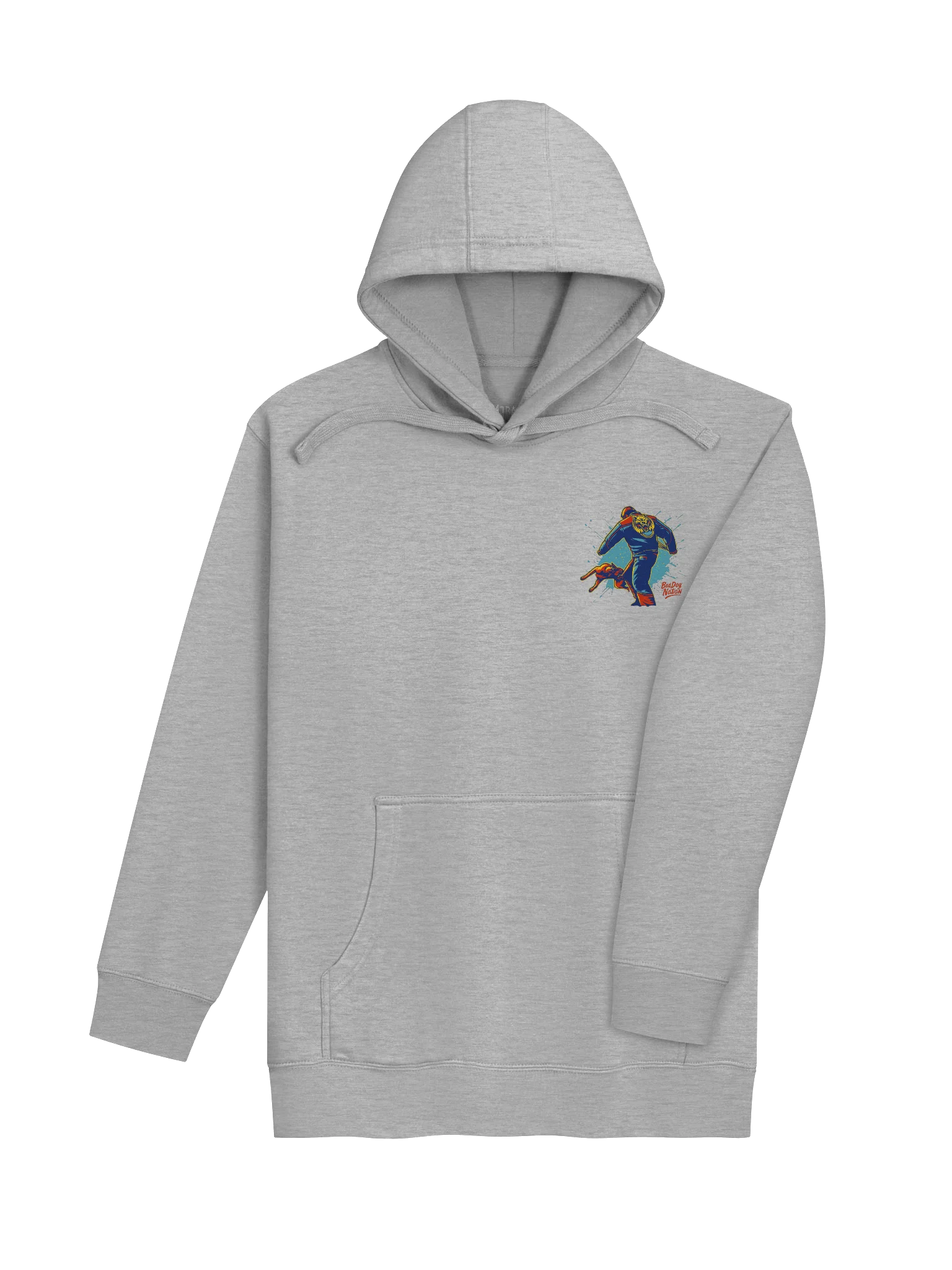 NOBODY CARES, TRAIN HARDER - Premium Adult Unisex Hoodie product image (3)