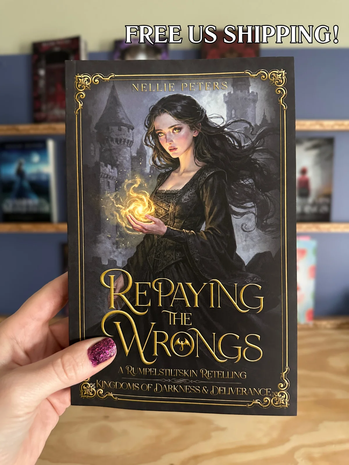 Repaying the Wrongs signed deluxe paperback product image (1)