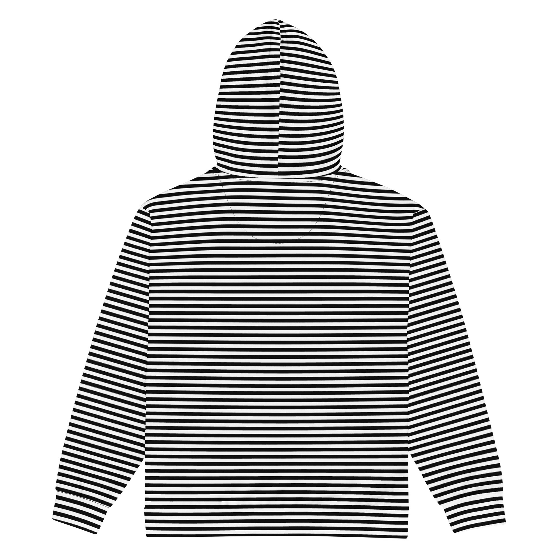 Blaque and White Stripped Hoodie product image (2)
