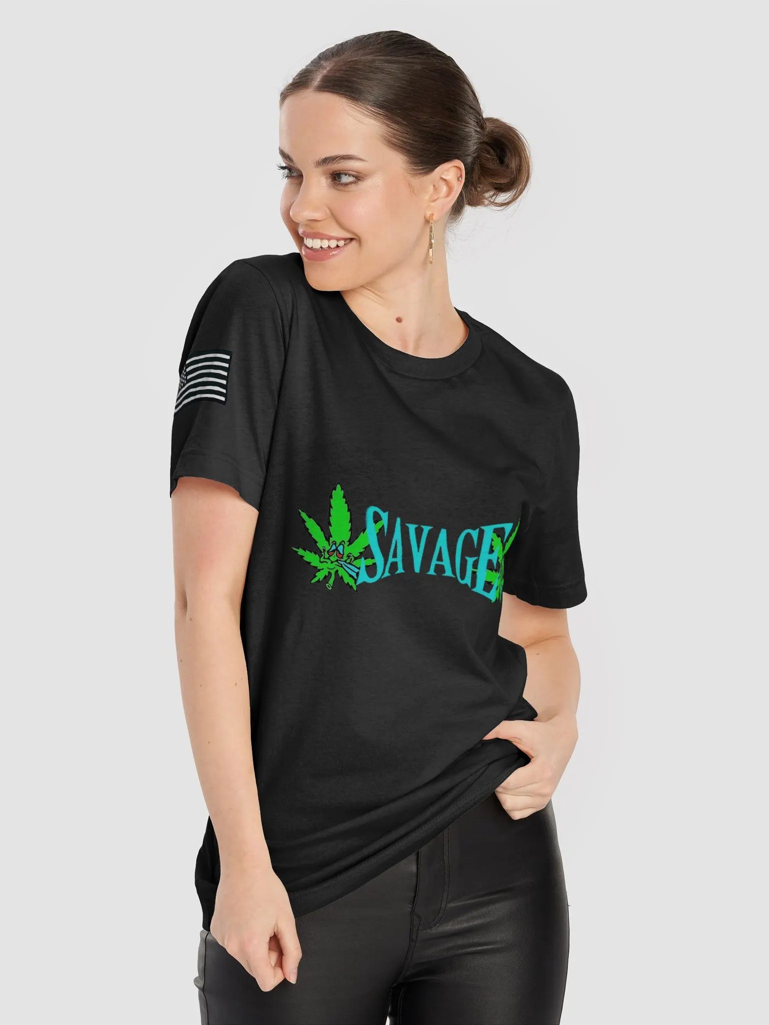 Savage Leaf T-Shirt product image (8)
