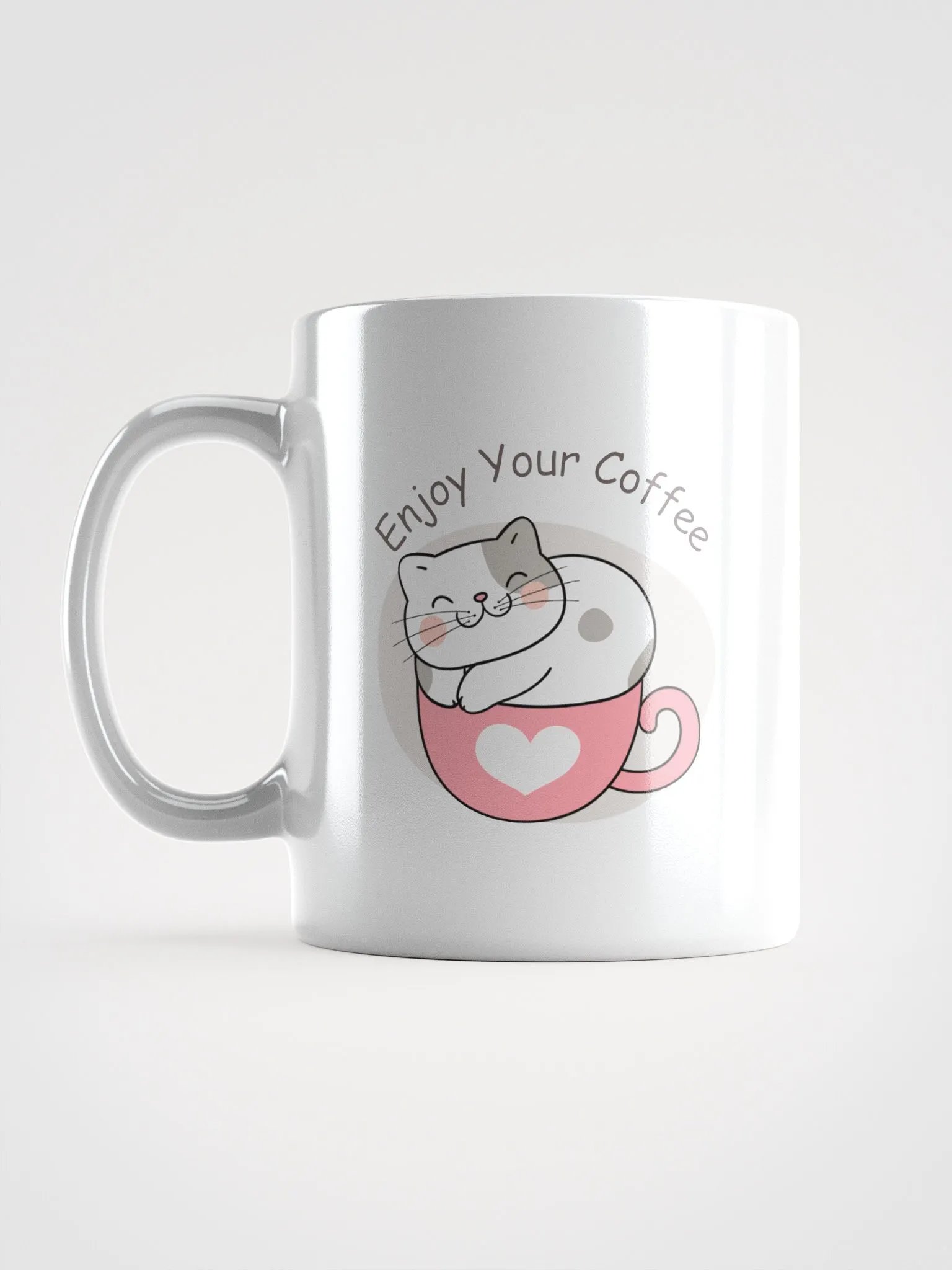 Happy Cat Glossy Mug product image (16)