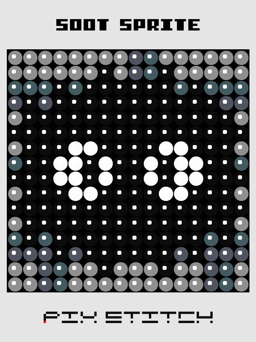 Soot Sprite Pixel Art product image (1)