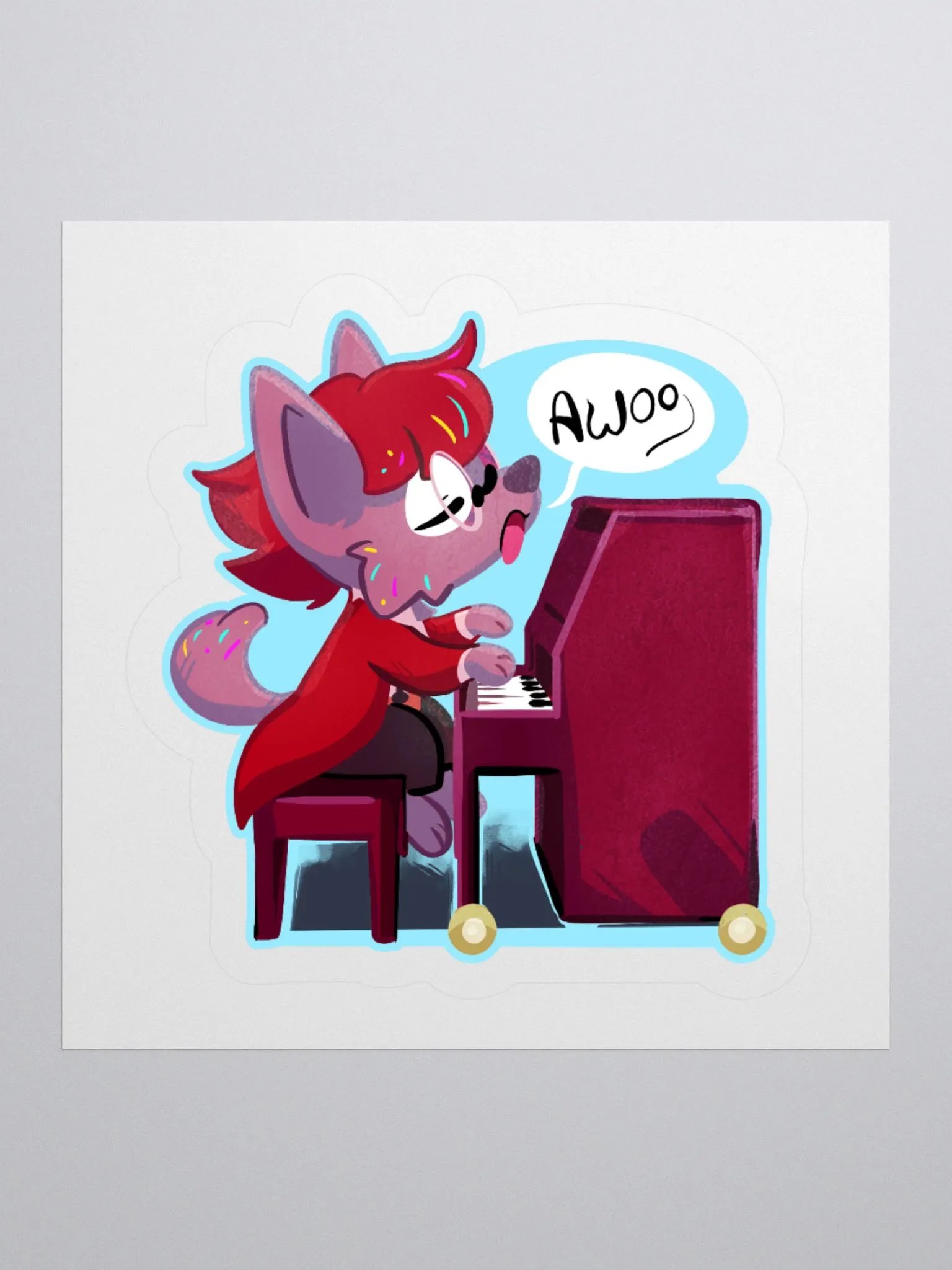 Andre "Awoo" Sticker product image (1)