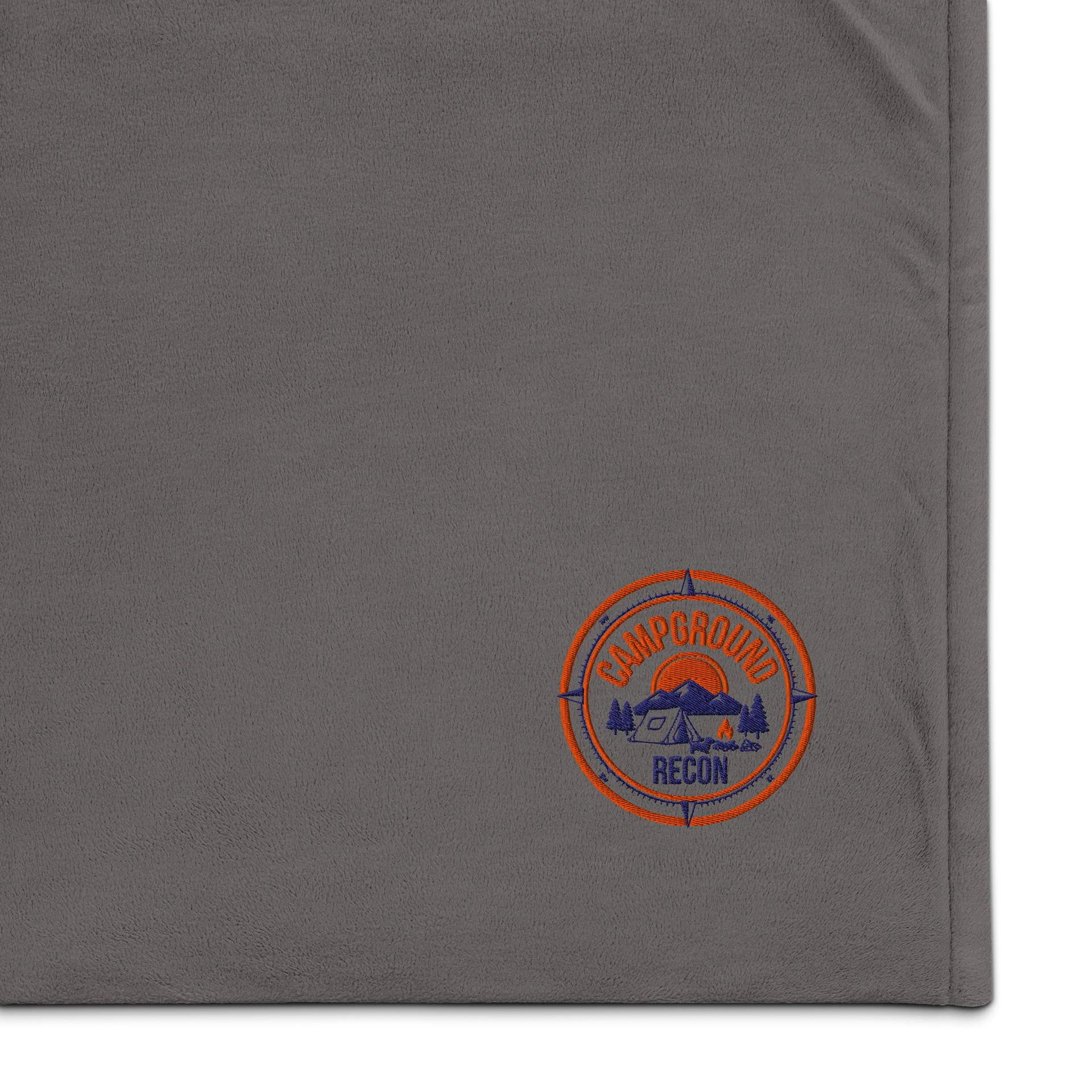 Polyester Fleece/Sherpa Blanket - Tent Logo product image (1)