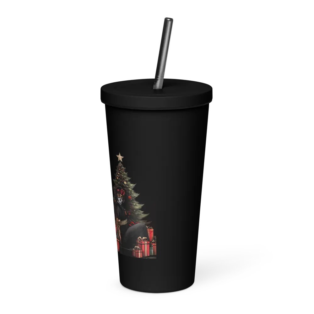 Dear Santa.. Hear Me Out.. Insulated Tumbler with Straw product image (3)