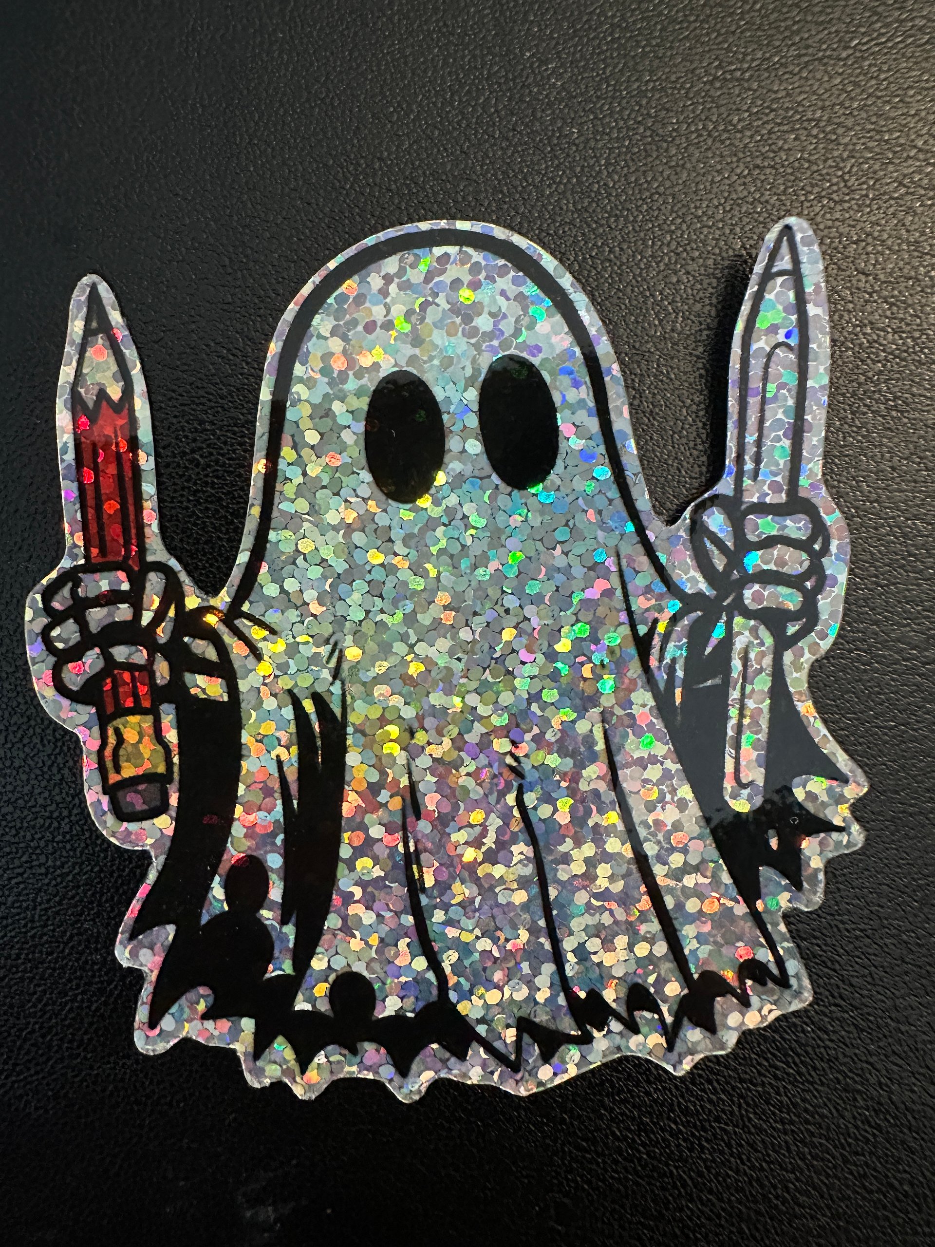 Draw or Die Promptober Ghost Sticker Pack (4 Pack) product image (2)