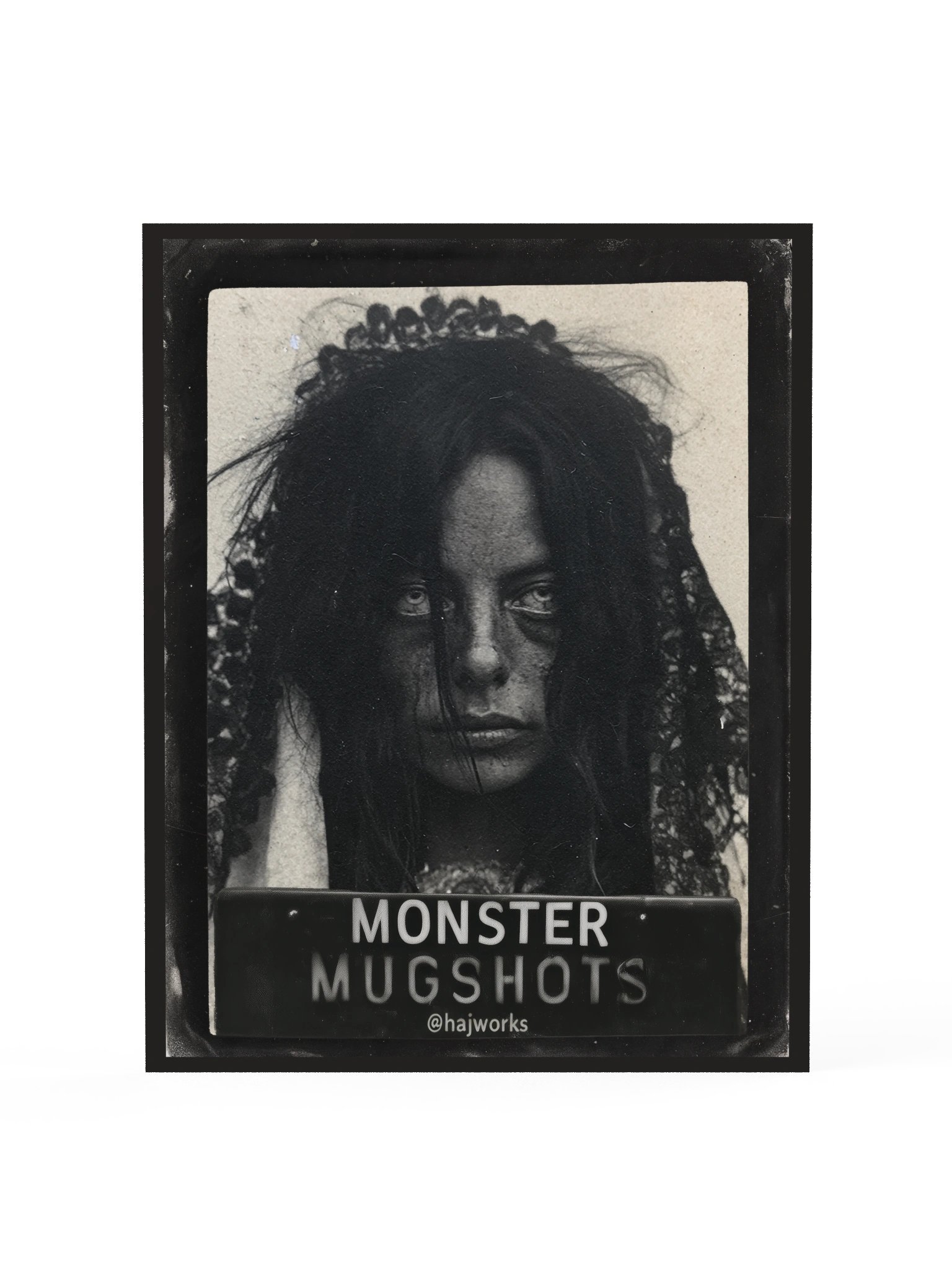 Monster Mugshots No. 007 — Matte Art Print product image (1)
