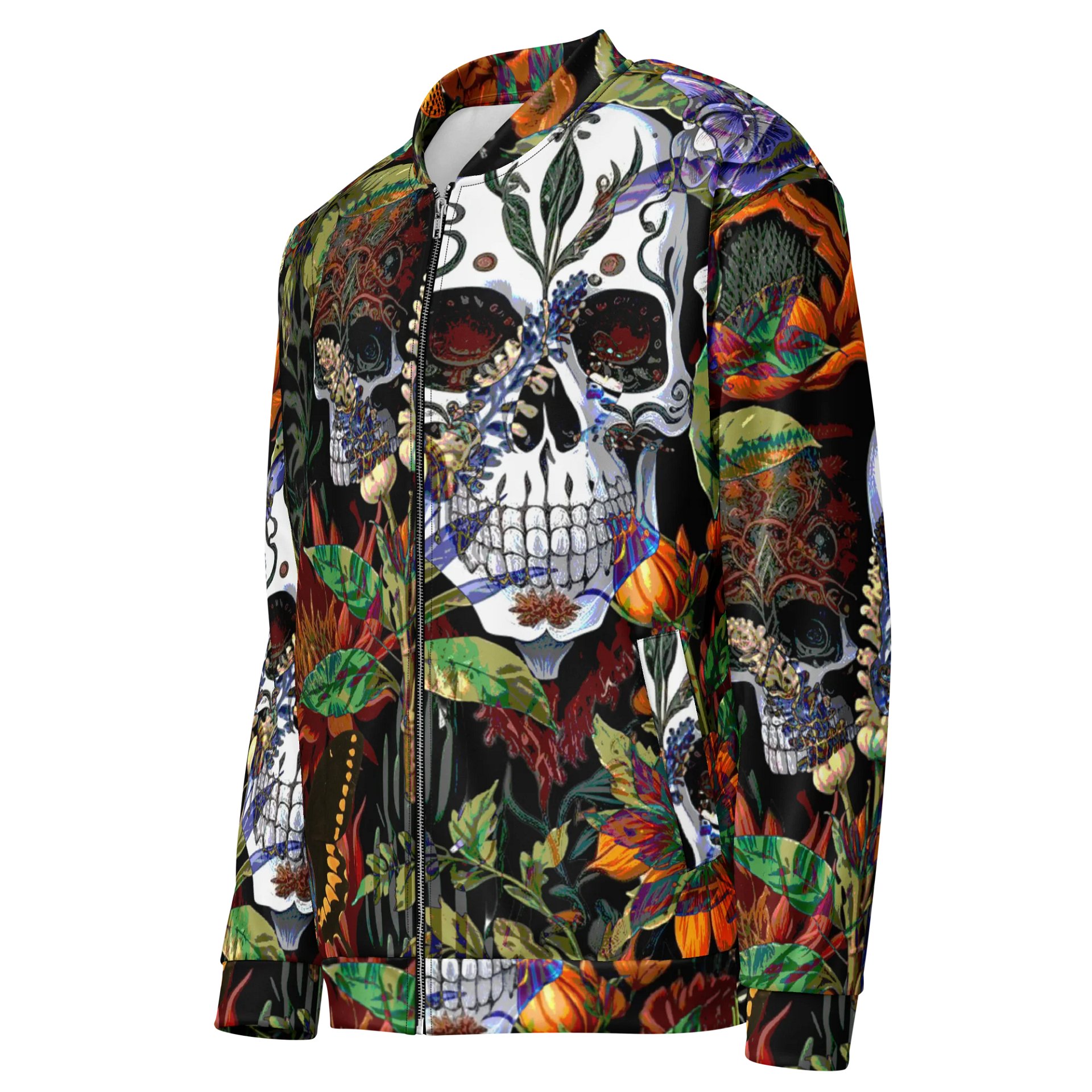 Fiesta de los Ancestros (Festival of the Ancestors) Bomber Jacket product image (3)