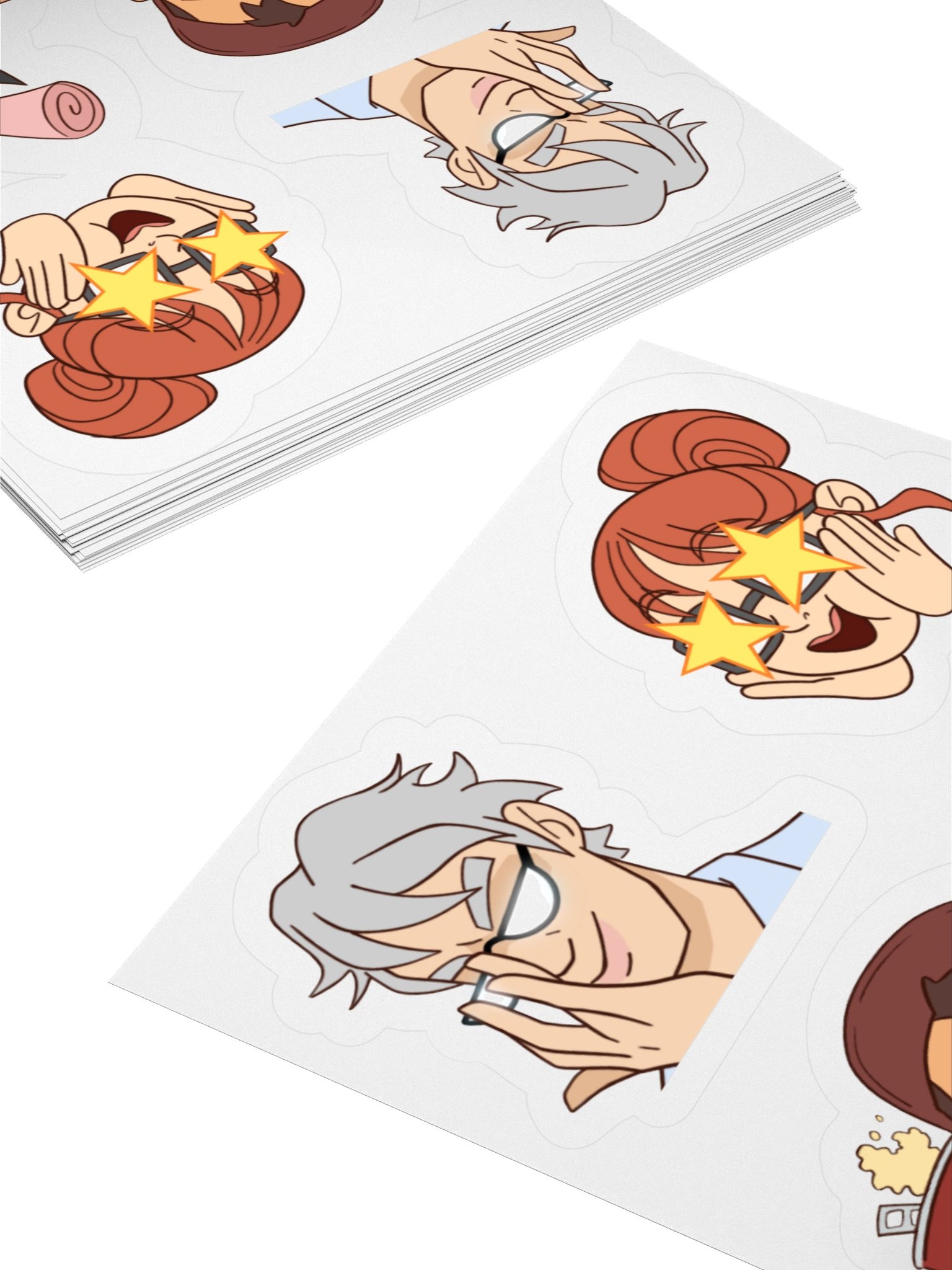 Death Battle Hosts - Stickers Set product image (7)