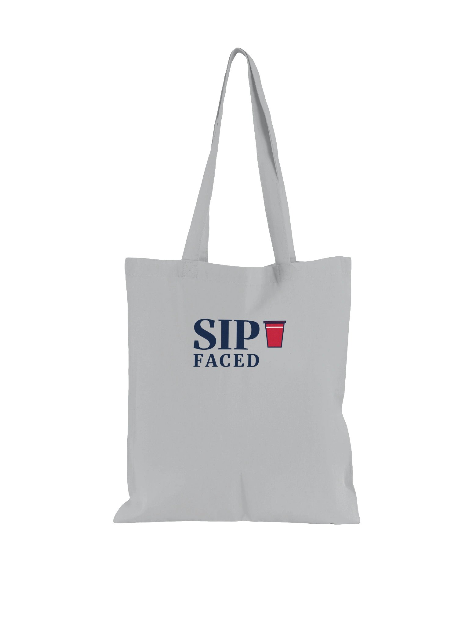 Sip Faced Canvas Tote product image (1)