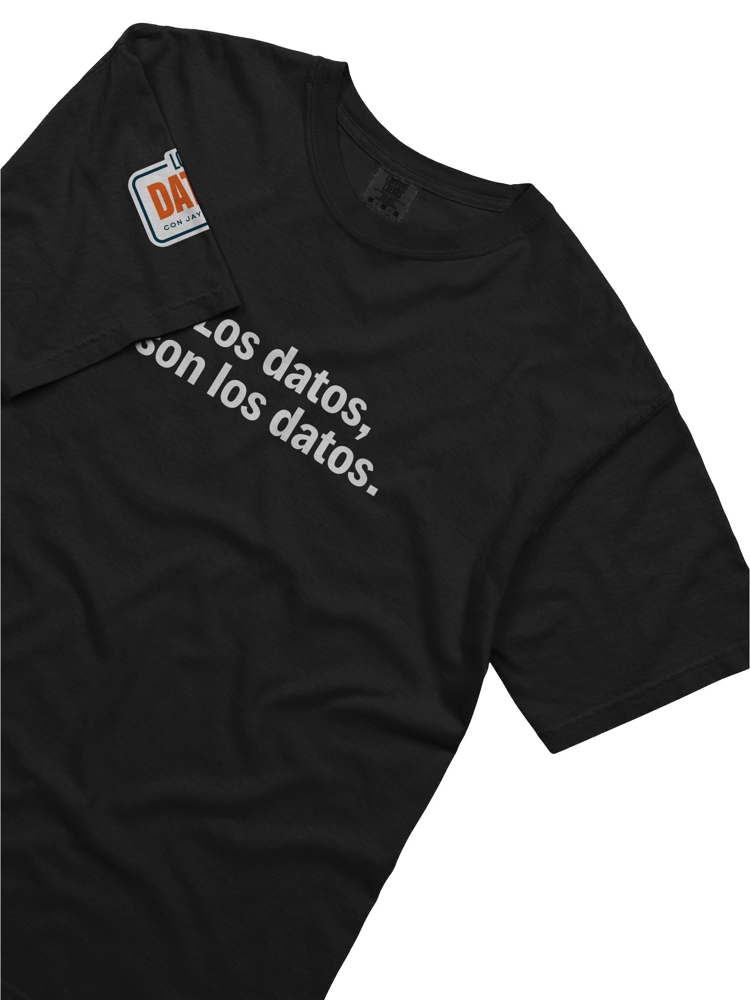 Los datos son los datos camisa negra product image (5)