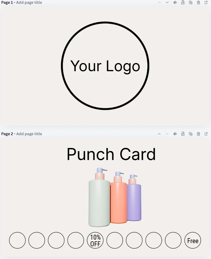 Loyalty Cards Design product image (2)