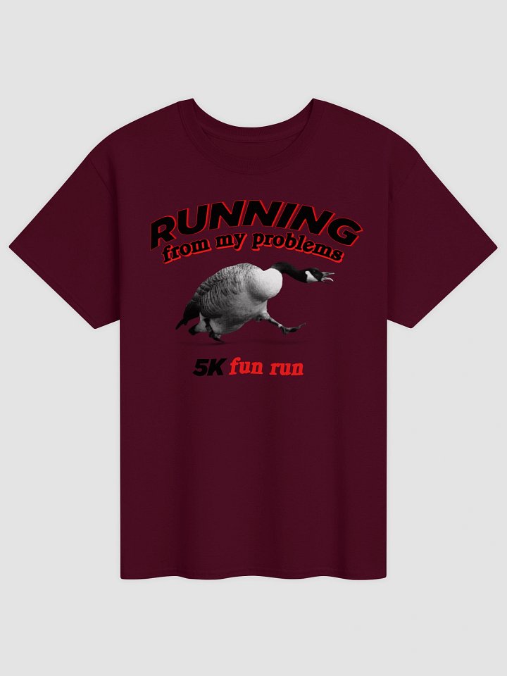 Running from my problems 5K fun run T-shirt product image (2)