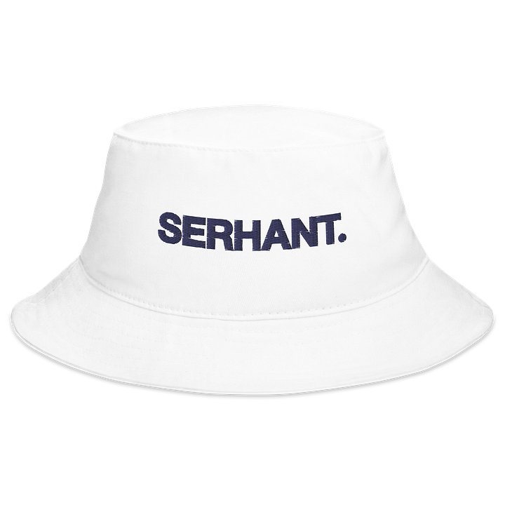 SERHANT. White Bucket Hat product image (1)
