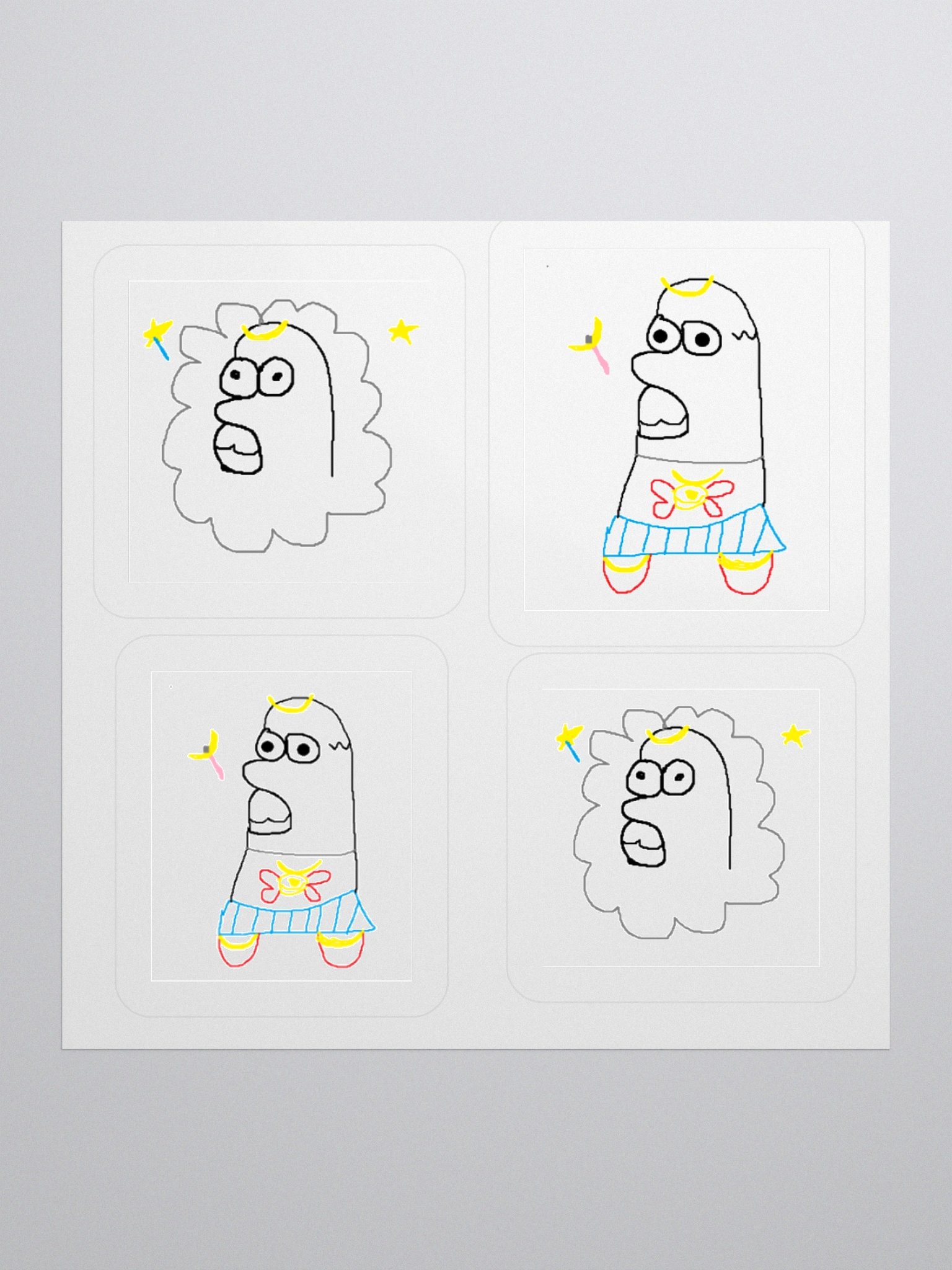 Cursed Stickers T-T product image (1)