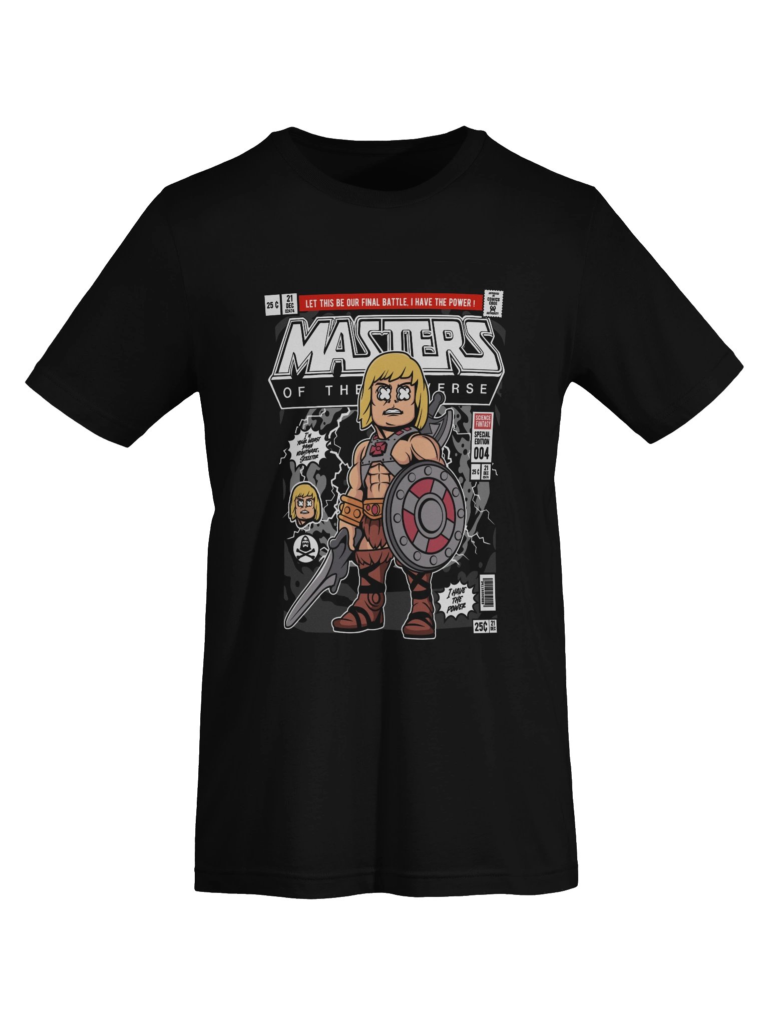 Epic Warrior Comic Book T-Shirt product image (7)