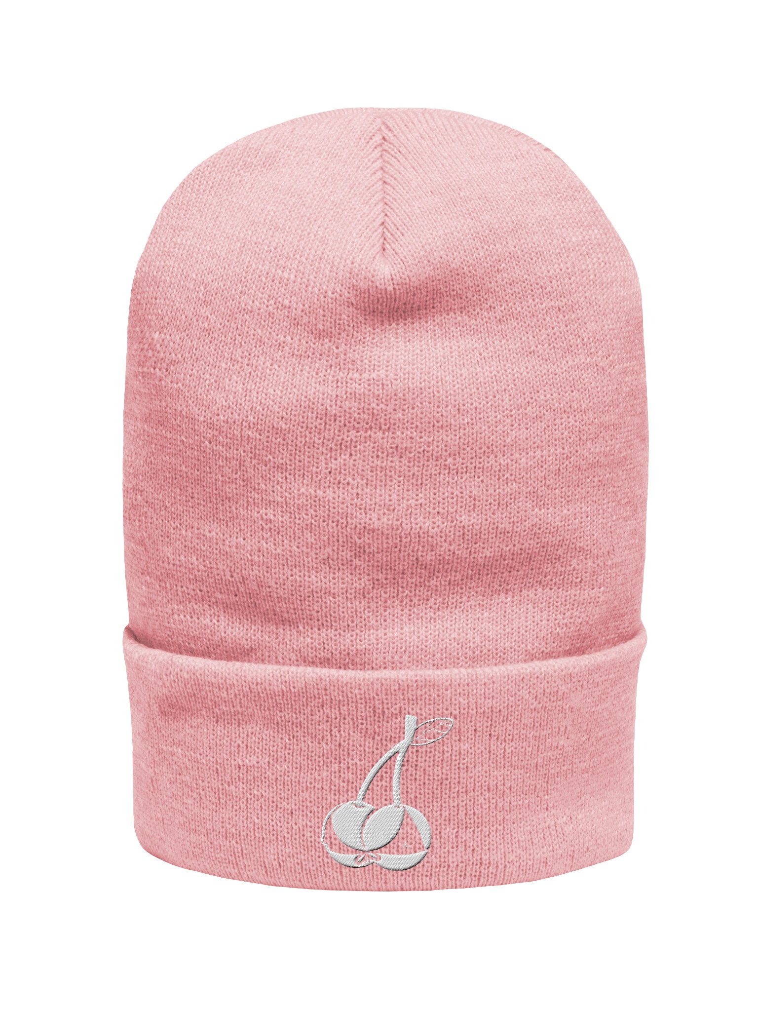 Cherry Beanie - White Embroidery product image (1)