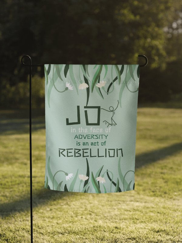JOY - GARDEN FLAG product image (1)
