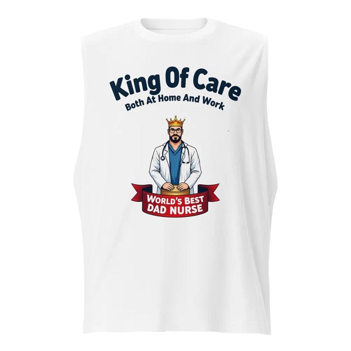 World's Best Dad Nurse Muscle Tank product image (1)