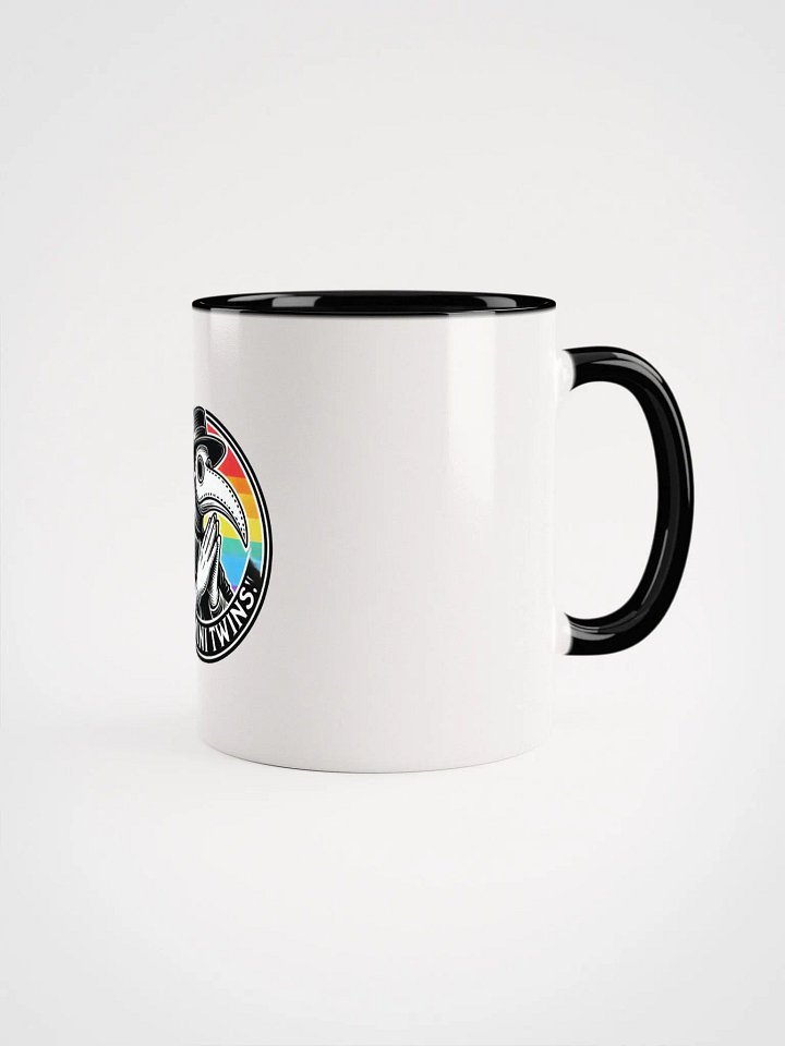 🔥 Official "The Gemini Twins!" Black & White Mug – Sip in Style! 🎭 product image (1)