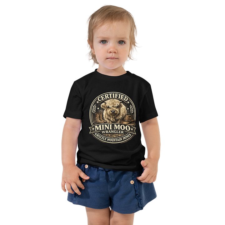 Certified Mini Moo Wrangler - Finnegan Toddler T-Shirt product image (1)
