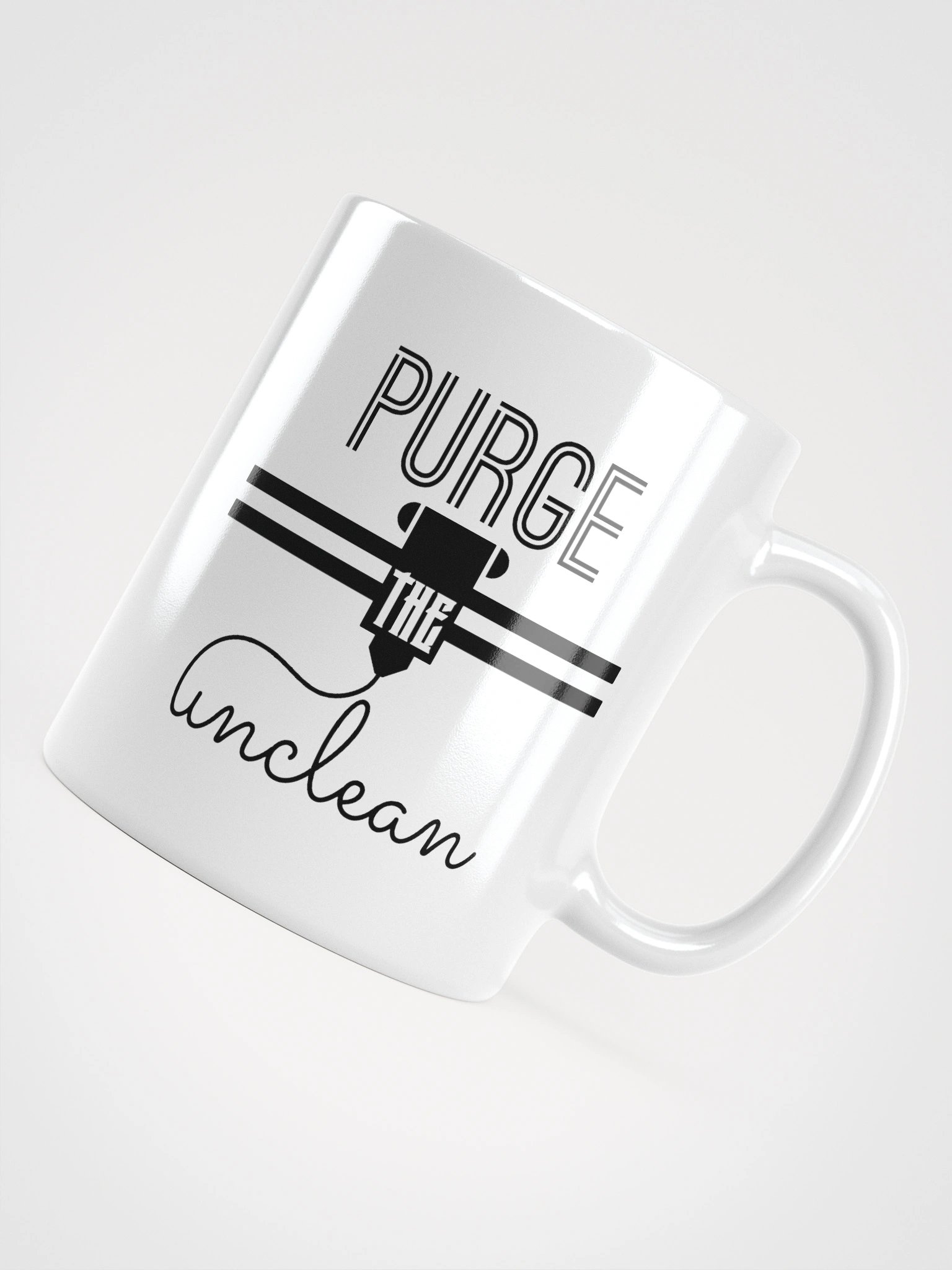 Purge the Unclean - White Ceramic Mug product image (7)