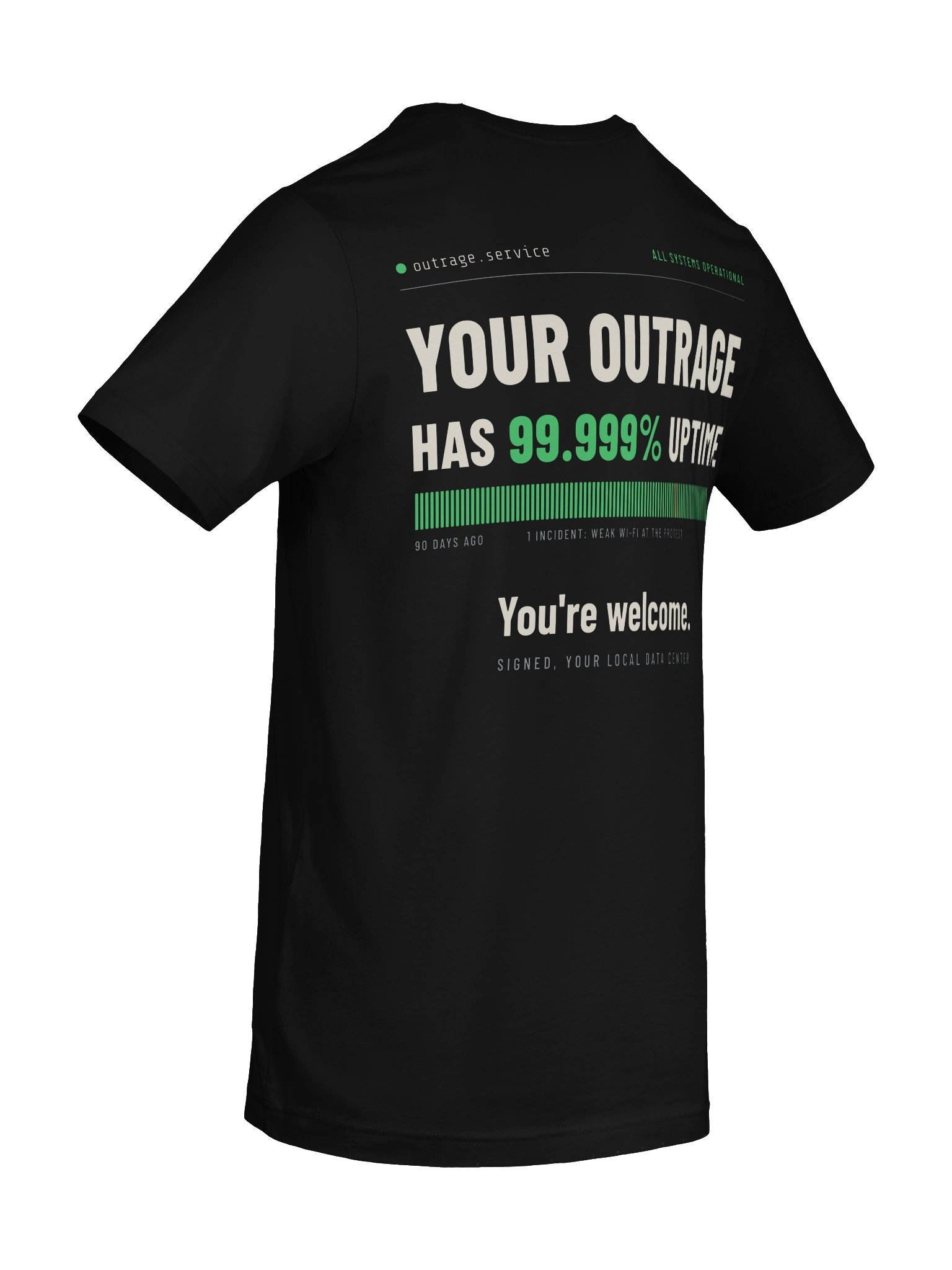 Stop Building Data Centers! (Sign Online*) - Men's/Unisex Tee product image (50)