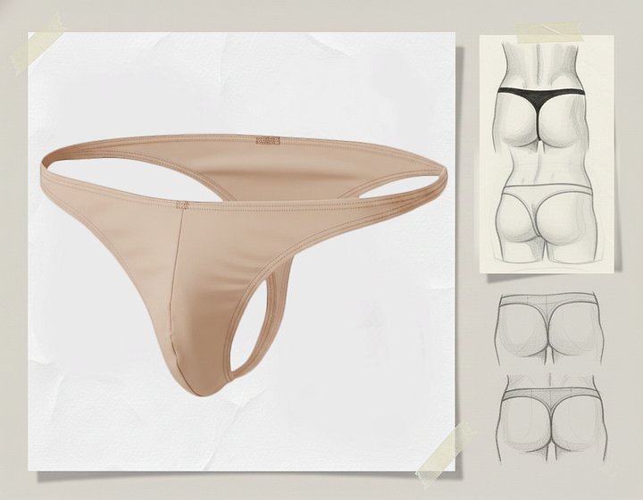 Men’s Thong Underwear - Sewing Pattern – The Fit You’ve Been Waiting For product image (2)
