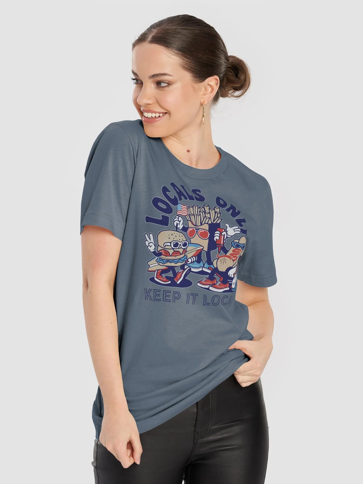 Support Your Local Foods Premium T-shirt product image (8)