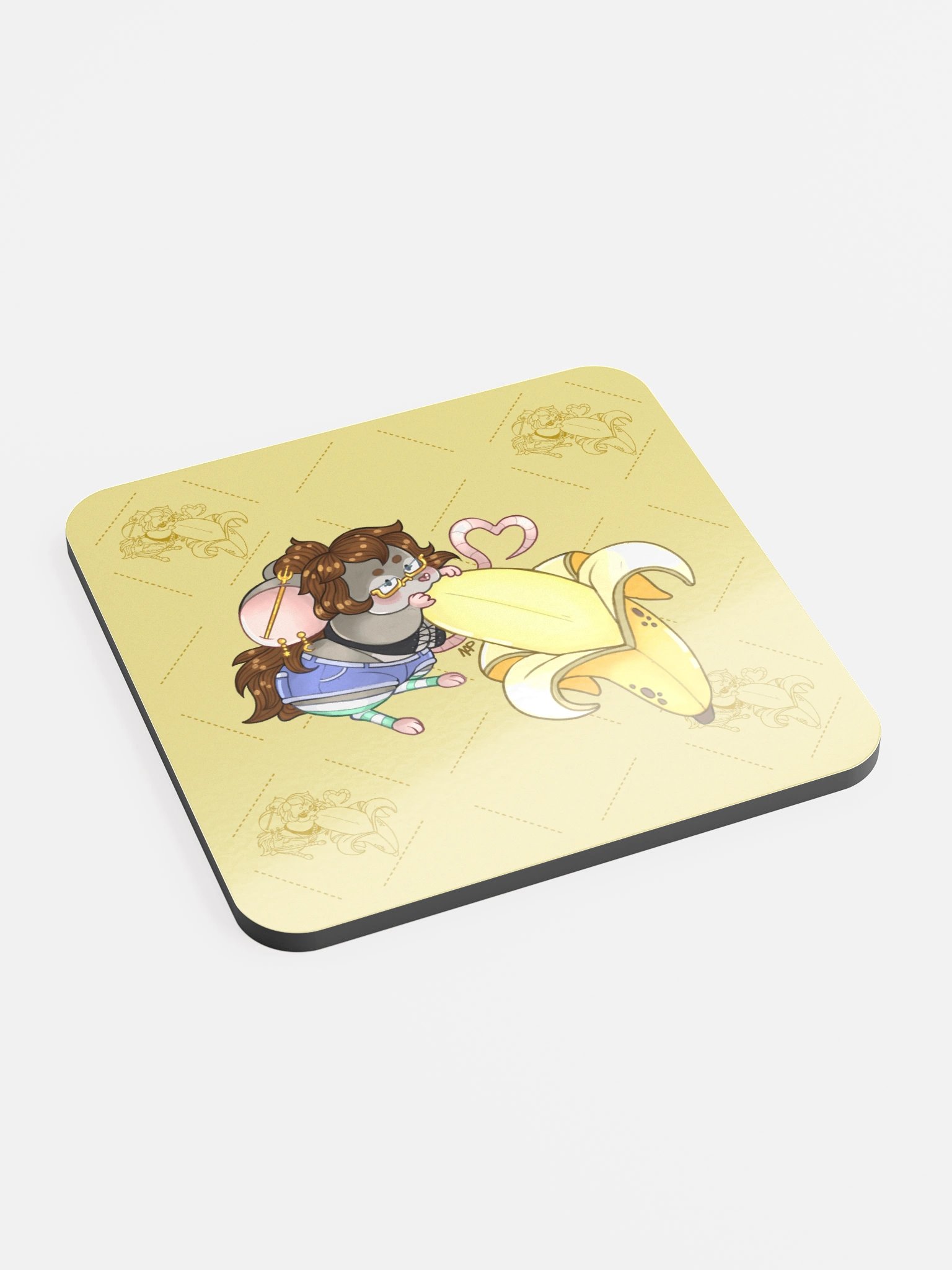 Beeg Monch - Light Mode Coaster product image (2)