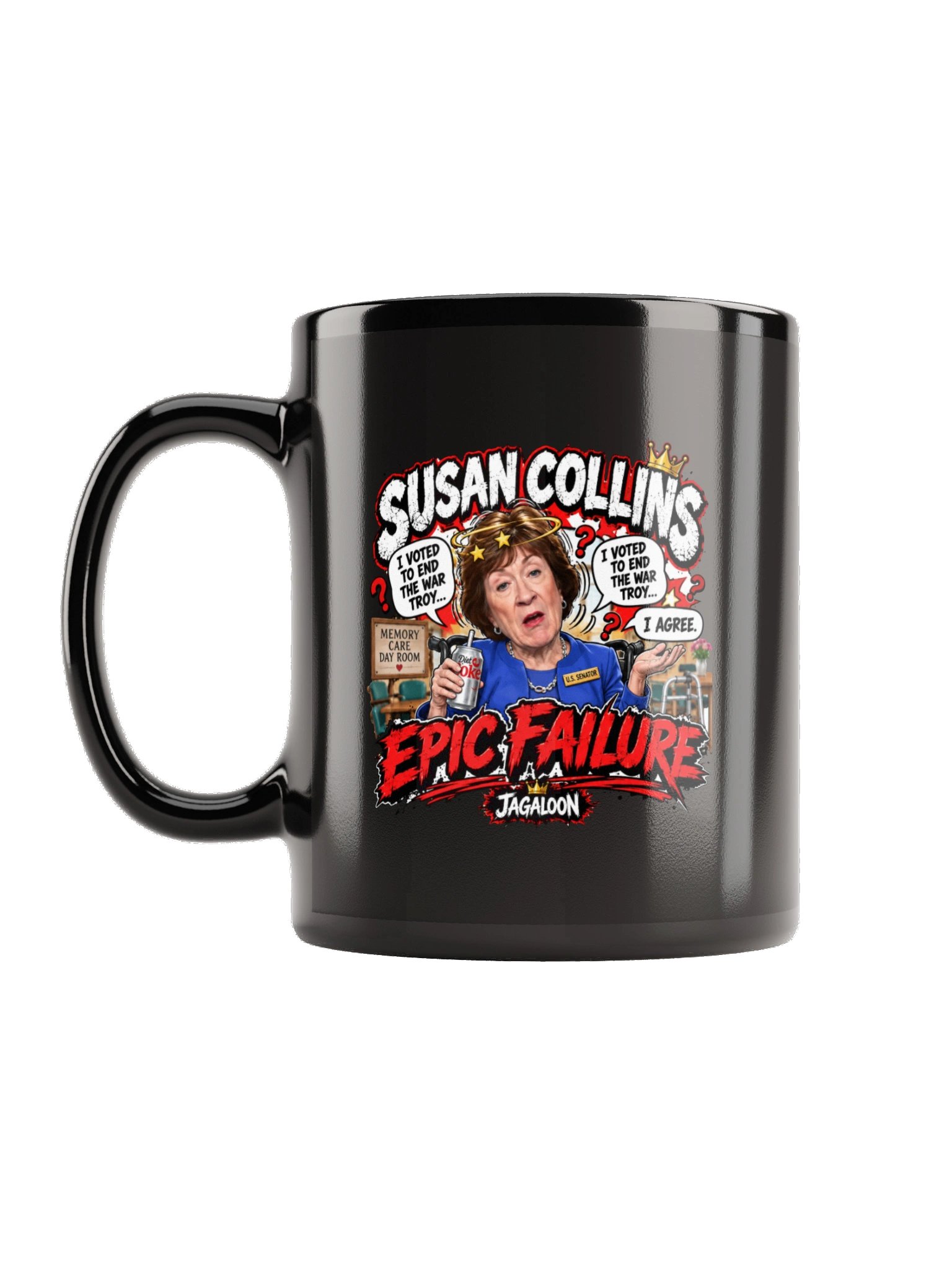 Susan Collins: Epic Failure — Jagaloons Coffee Mug product image (2)